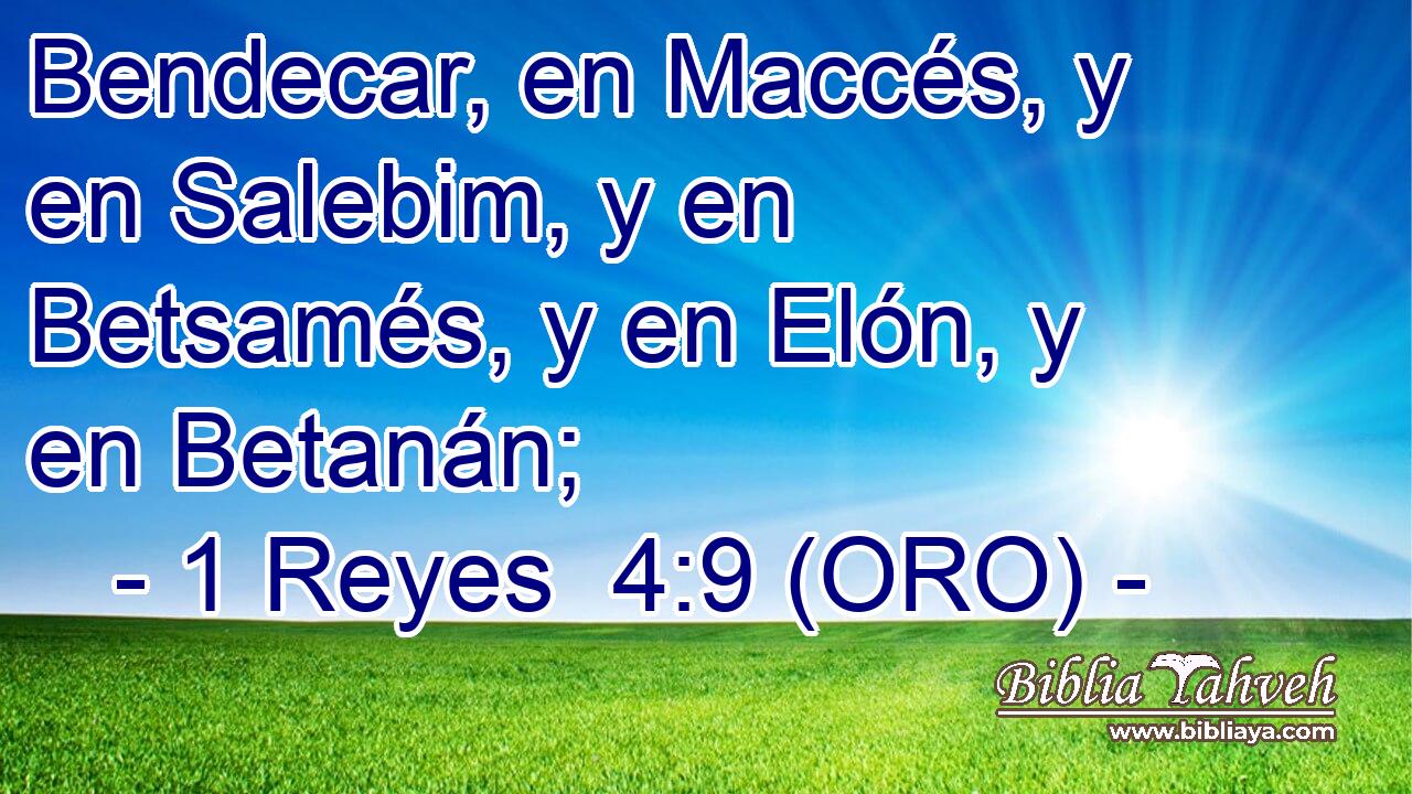  Bendecar, en Maccés, y en Salebim, y en Betsamés, y en Elón, y en Betanán; 