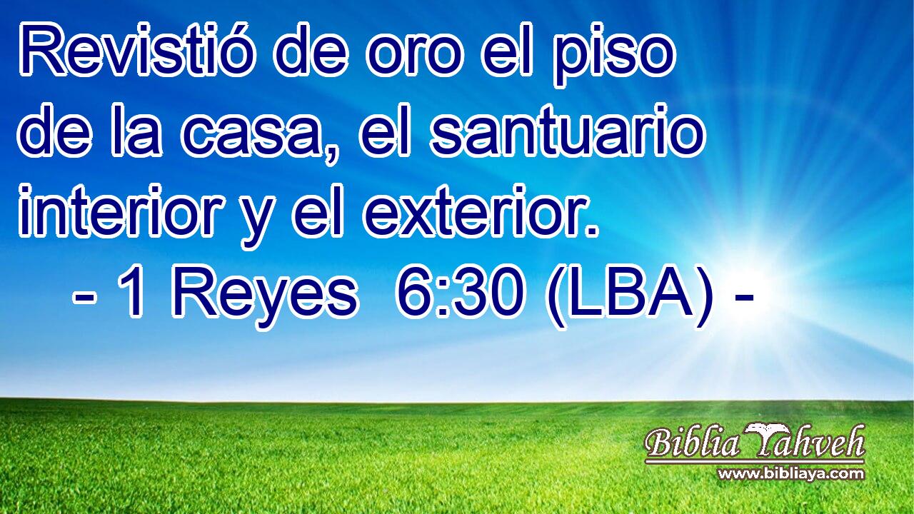 Revistió de oro el piso de la casa, el santuario interior y el exterior.