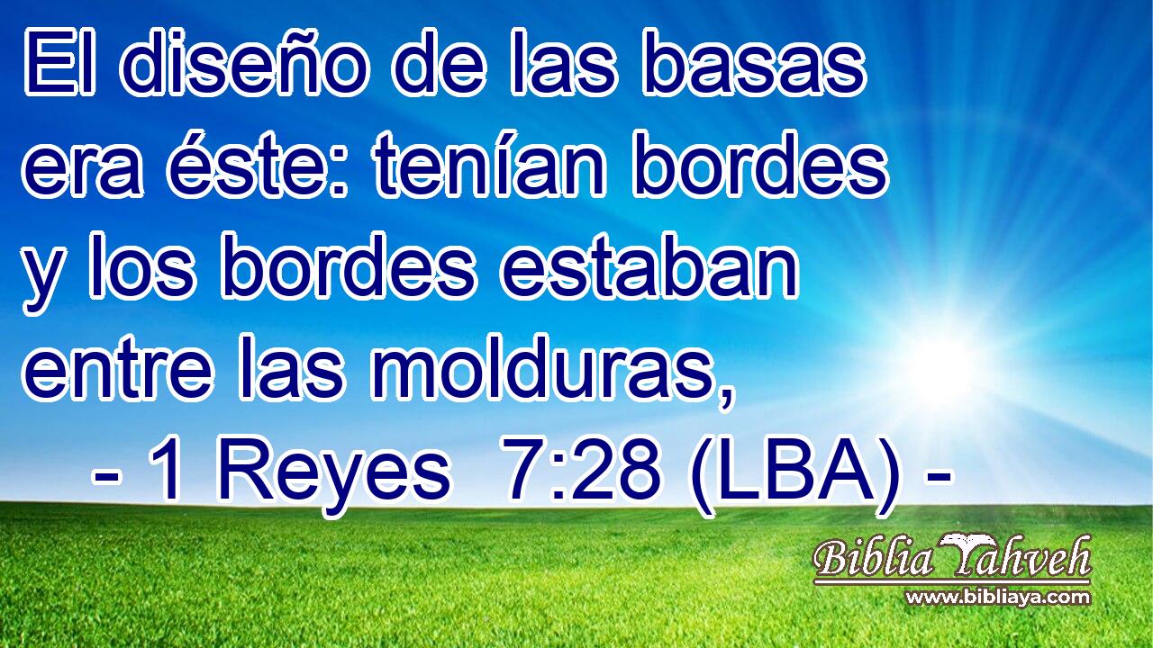 El diseño de las basas era éste: tenían bordes y los bordes estaban entre las molduras,