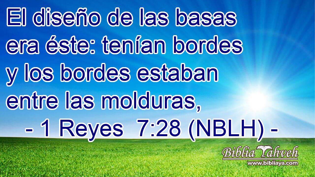  El diseño de las basas era éste: tenían bordes y los bordes estaban entre las molduras, 