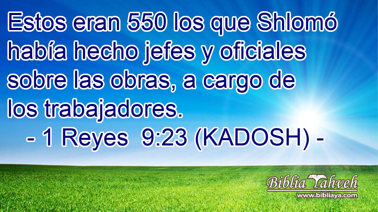  Estos eran 550 los que Shlomó había hecho jefes y oficiales sobre las obras, a cargo de los trabajadores. 