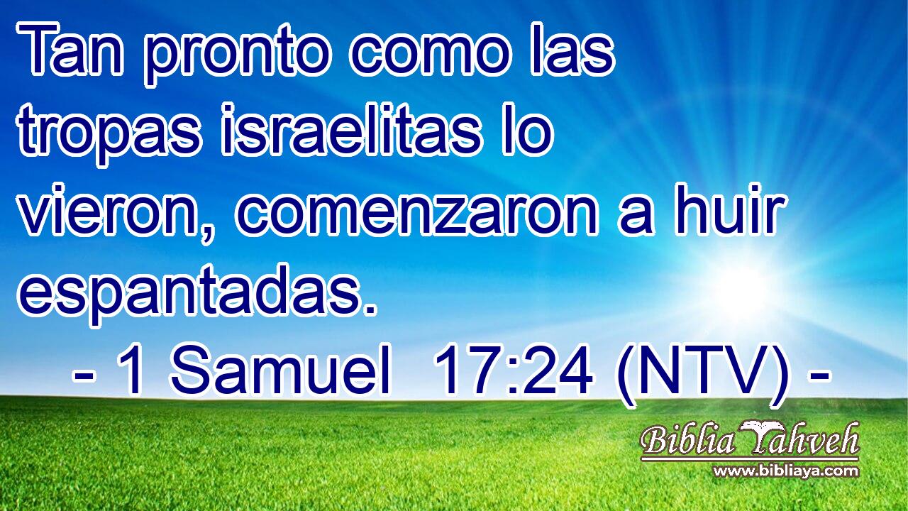 Tan pronto como las tropas israelitas lo vieron, comenzaron a huir espantadas.