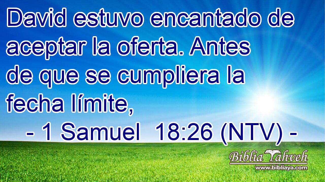 David estuvo encantado de aceptar la oferta. Antes de que se cumpliera la fecha límite,