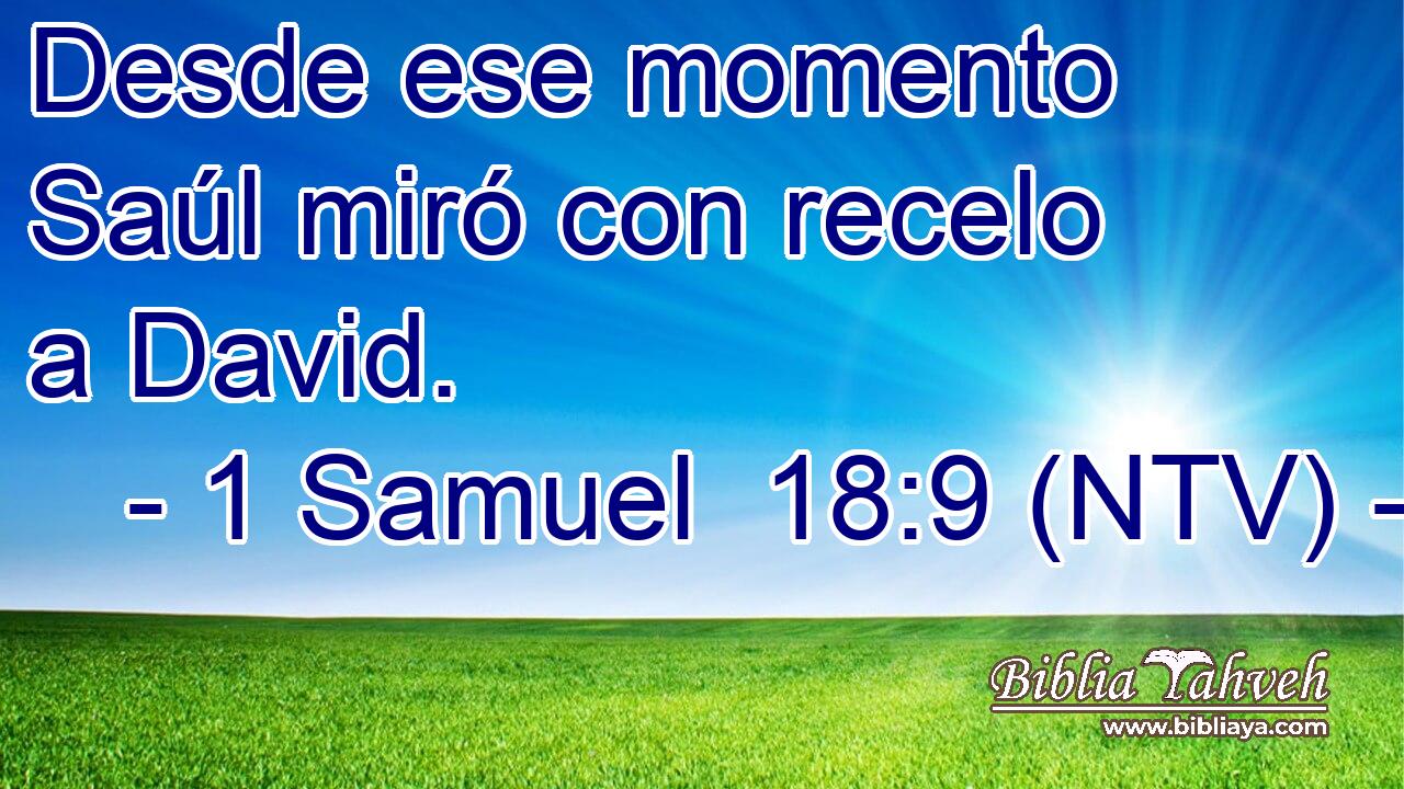 Desde ese momento Saúl miró con recelo a David.