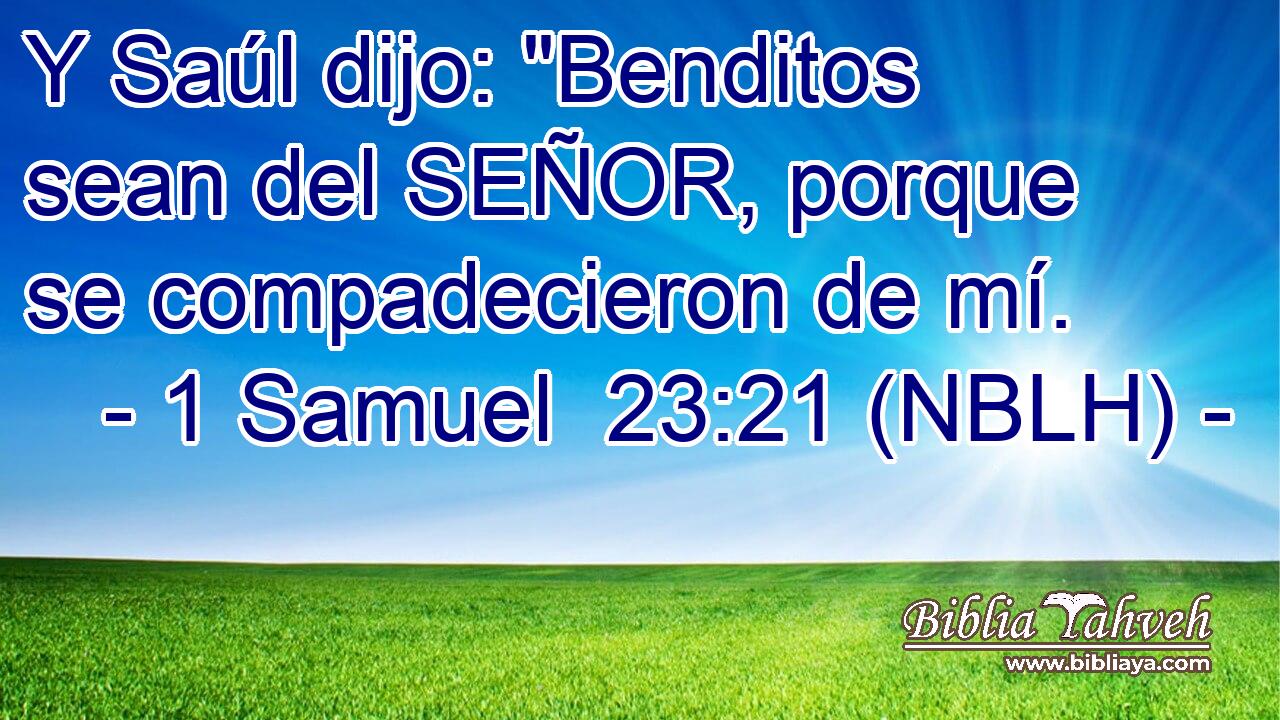  Y Saúl dijo: 