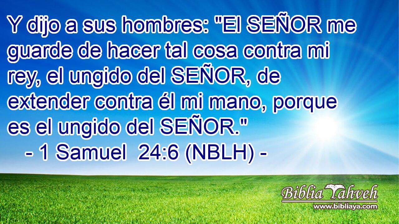 Y dijo a sus hombres: 