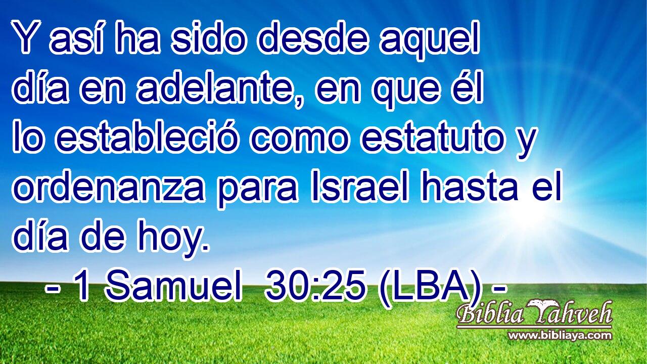 Y así ha sido desde aquel día en adelante, en que él lo estableció como estatuto y ordenanza para Israel hasta el día de hoy.