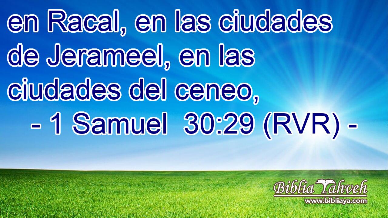 en Racal, en las ciudades de Jerameel, en las ciudades del ceneo,