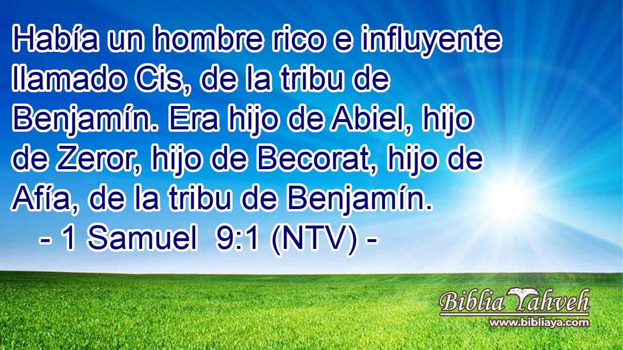 Había un hombre rico e influyente llamado Cis, de la tribu de Benjamín. Era hijo de Abiel, hijo de Zeror, hijo de Becorat, hijo de Afía, de la tribu de Benjamín.