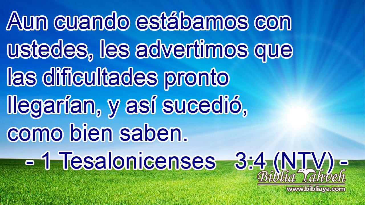 Aun cuando estábamos con ustedes, les advertimos que las dificultades pronto llegarían, y así sucedió, como bien saben.
