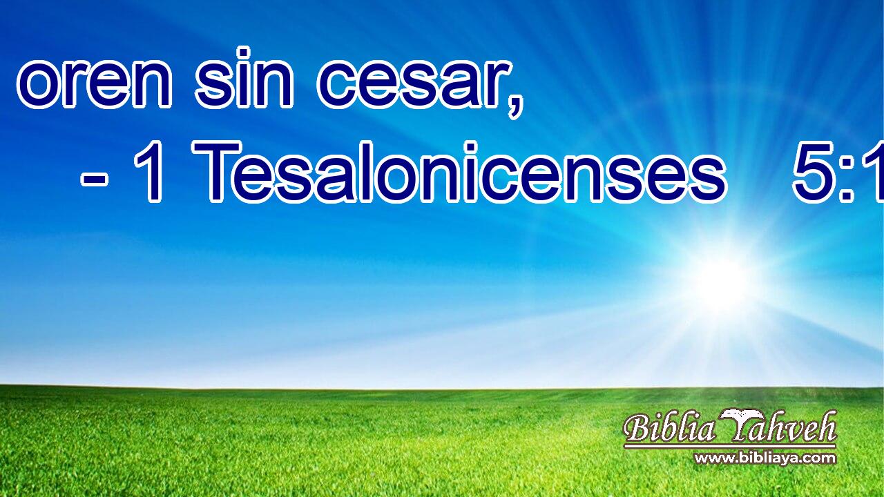  oren sin cesar, 