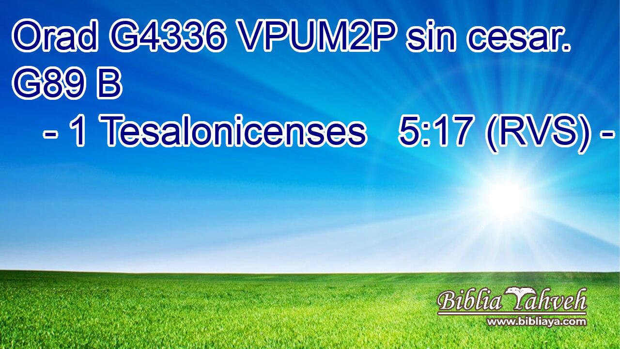 Orad G4336 VPUM2P sin cesar. G89 B 