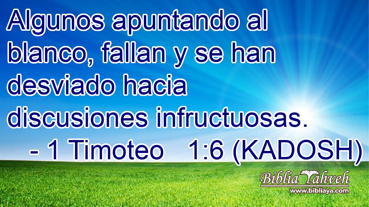  Algunos apuntando al blanco, fallan y se han desviado hacia discusiones infructuosas. 