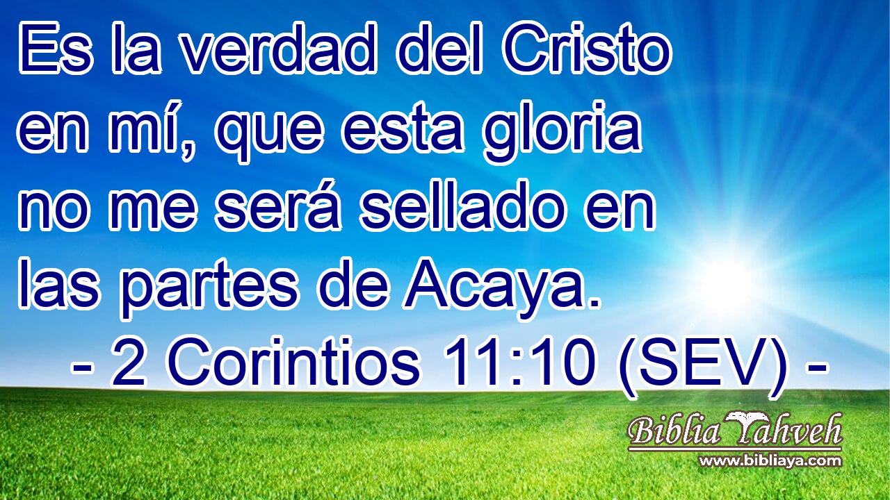 Es la verdad del Cristo en mí, que esta gloria no me será sellado en las partes de Acaya.