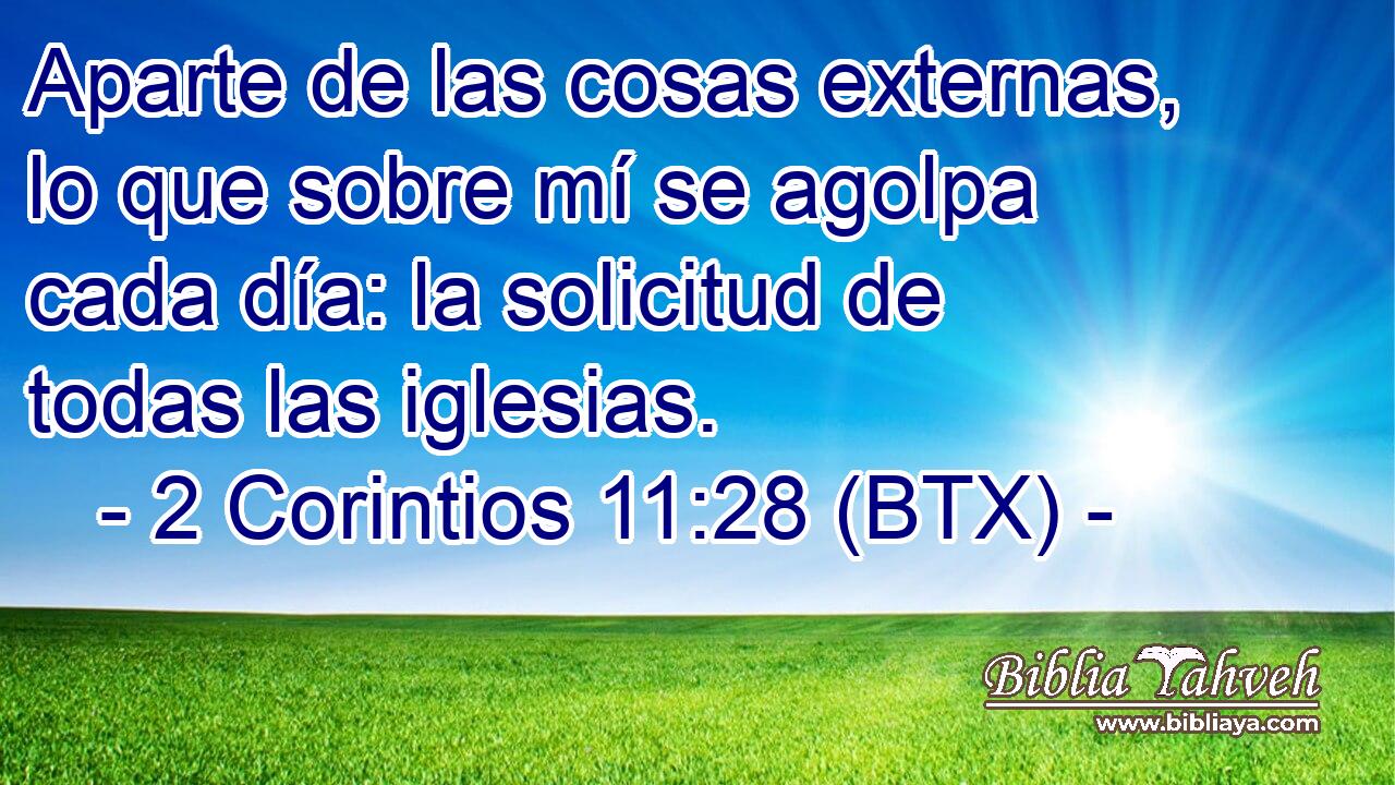 Aparte de las cosas externas, lo que sobre mí se agolpa cada día: la solicitud de todas las iglesias.