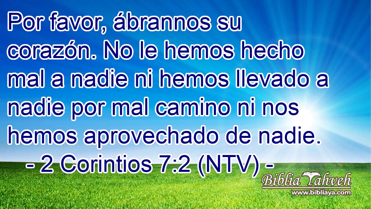 Por favor, ábrannos su corazón. No le hemos hecho mal a nadie ni hemos llevado a nadie por mal camino ni nos hemos aprovechado de nadie.