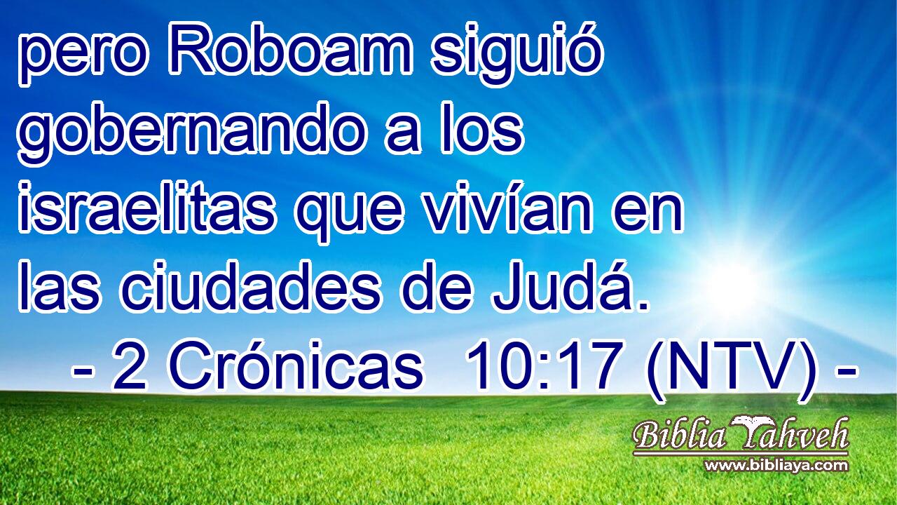 pero Roboam siguió gobernando a los israelitas que vivían en las ciudades de Judá.