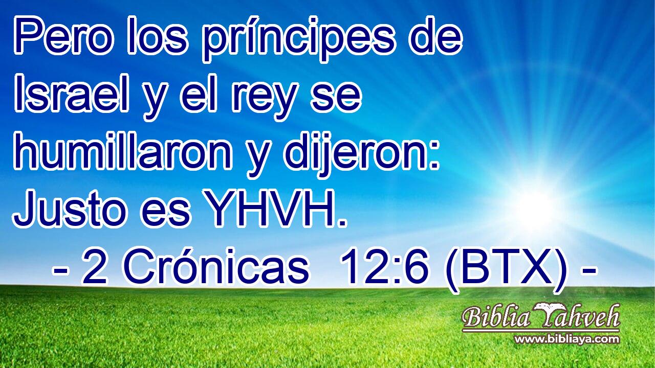Pero los príncipes de Israel y el rey se humillaron y dijeron: Justo es YHVH.