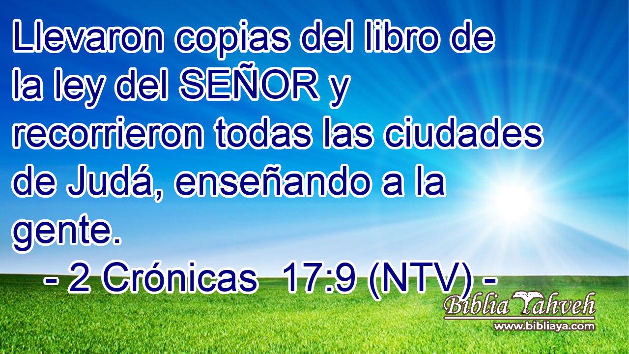 Llevaron copias del libro de la ley del SEÑOR y recorrieron todas las ciudades de Judá, enseñando a la gente.