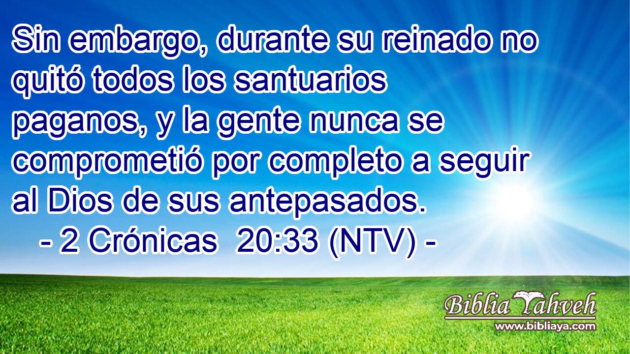 Sin embargo, durante su reinado no quitó todos los santuarios paganos, y la gente nunca se comprometió por completo a seguir al Dios de sus antepasados.