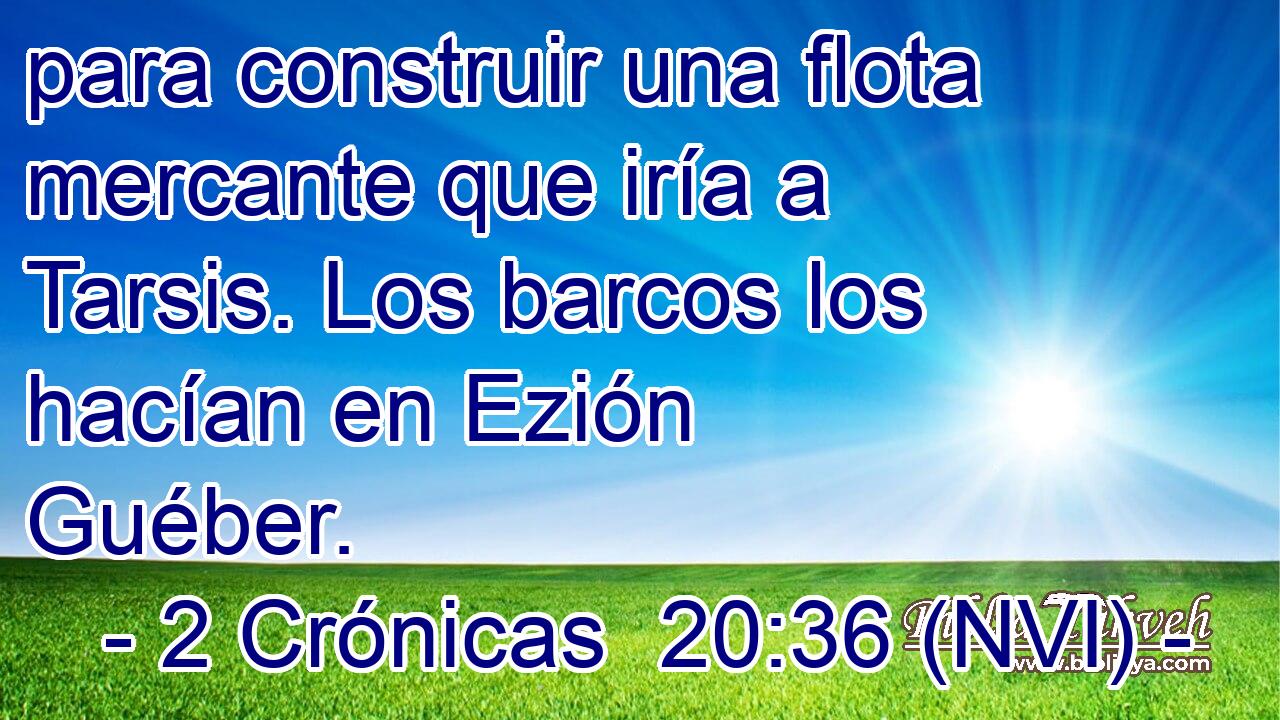  para construir una flota mercante que iría a Tarsis. Los barcos los hacían en Ezión Guéber. 