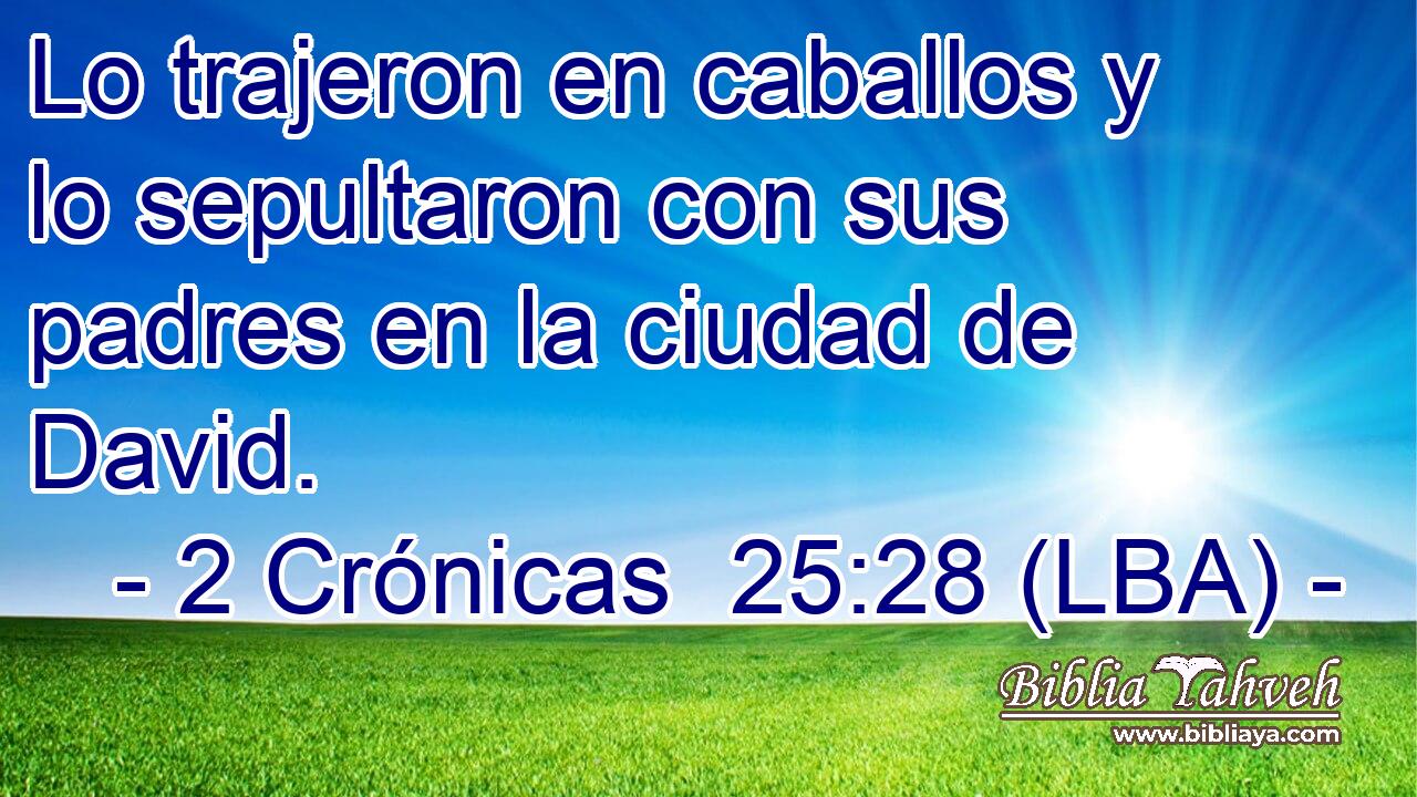 Lo trajeron en caballos y lo sepultaron con sus padres en la ciudad de David.