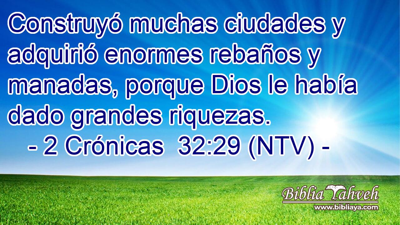 Construyó muchas ciudades y adquirió enormes rebaños y manadas, porque Dios le había dado grandes riquezas.