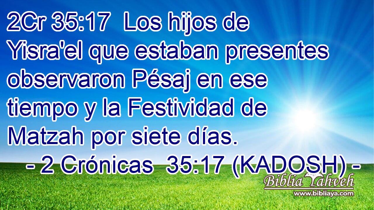  Los hijos de Yisra'el que estaban presentes observaron Pésaj en ese tiempo y la Festividad de Matzah por siete días. 