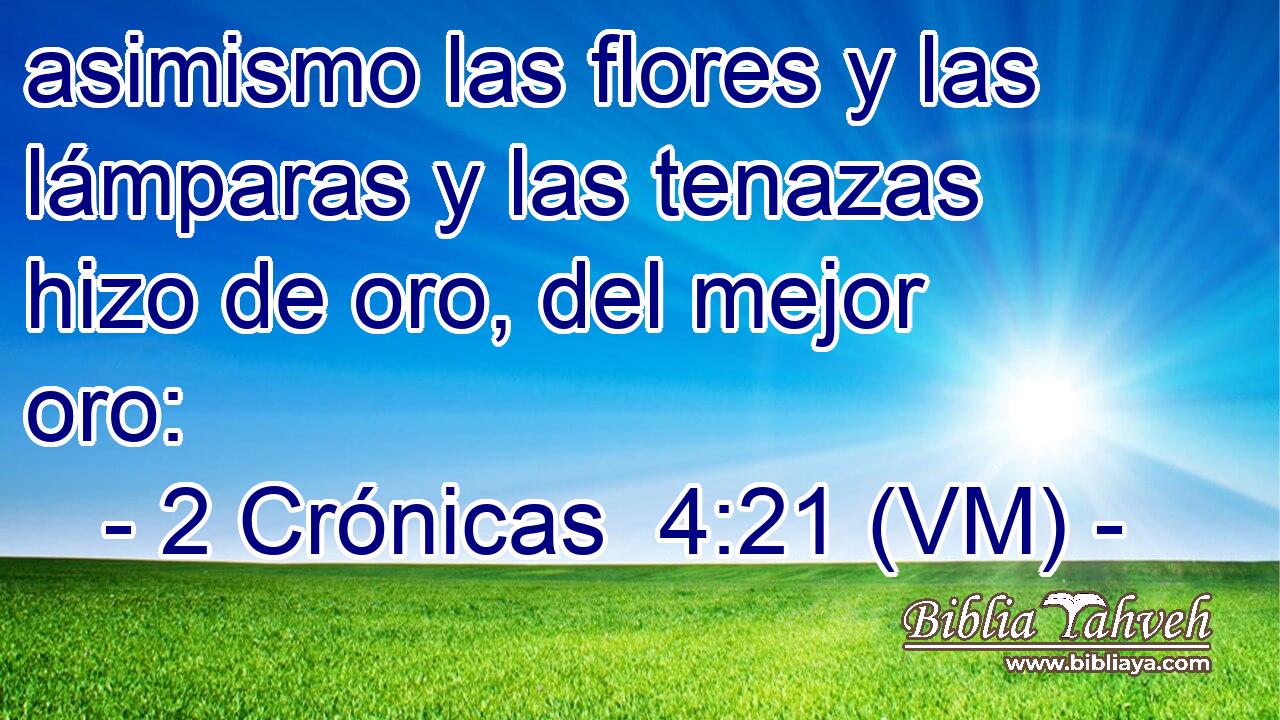  asimismo las flores y las lámparas y las tenazas hizo de oro, del mejor oro: 