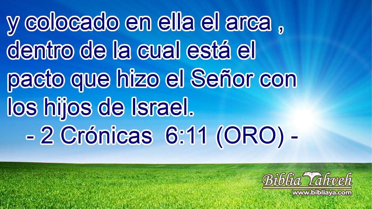  y colocado en ella el arca , dentro de la cual está el pacto que hizo el Señor con los hijos de Israel. 