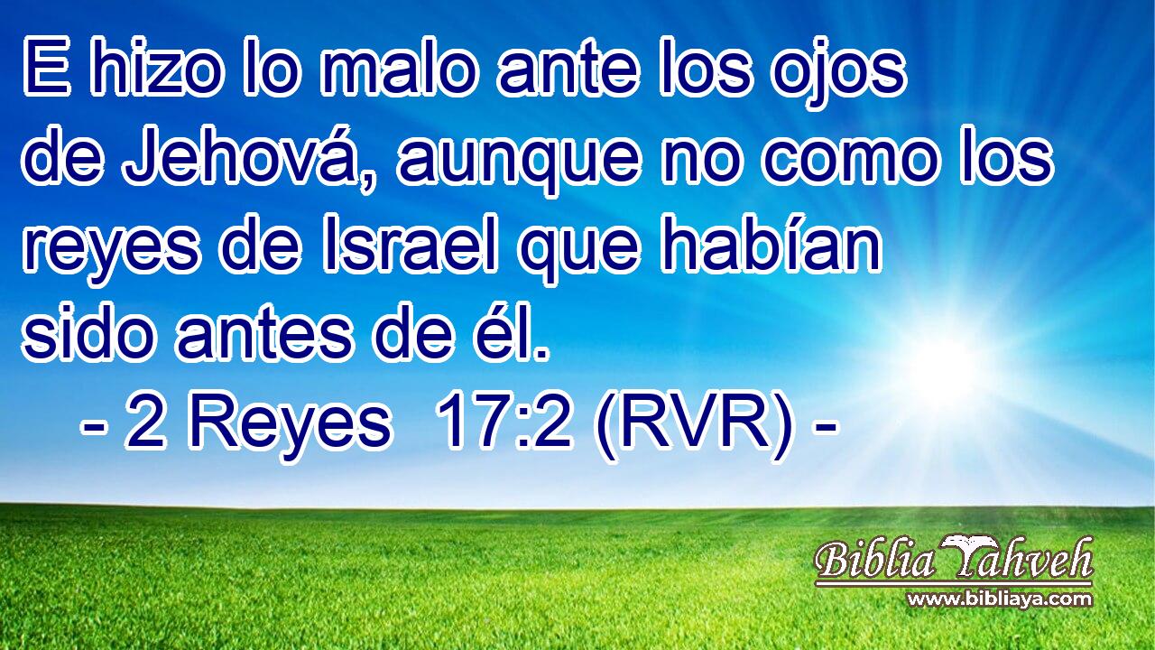 E hizo lo malo ante los ojos de Jehová, aunque no como los reyes de Israel que habían sido antes de él.