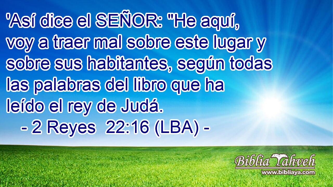 'Así dice el SEÑOR: 