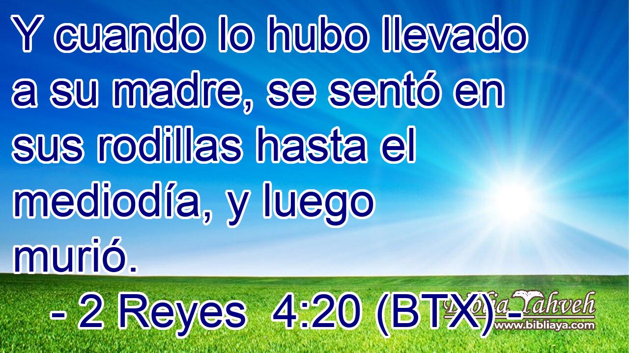 Y cuando lo hubo llevado a su madre, se sentó en sus rodillas hasta el mediodía, y luego murió.