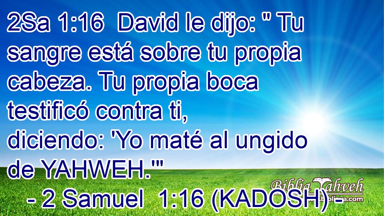  David le dijo: 