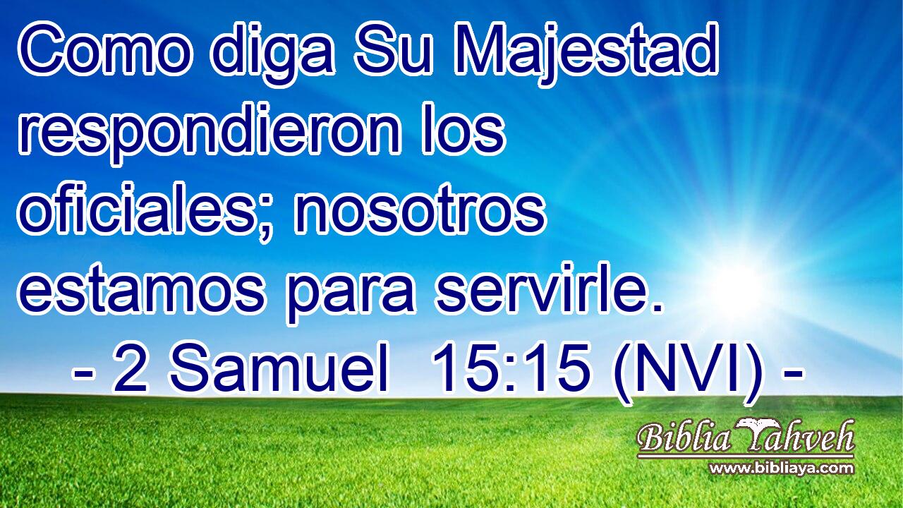  Como diga Su Majestad respondieron los oficiales; nosotros estamos para servirle. 