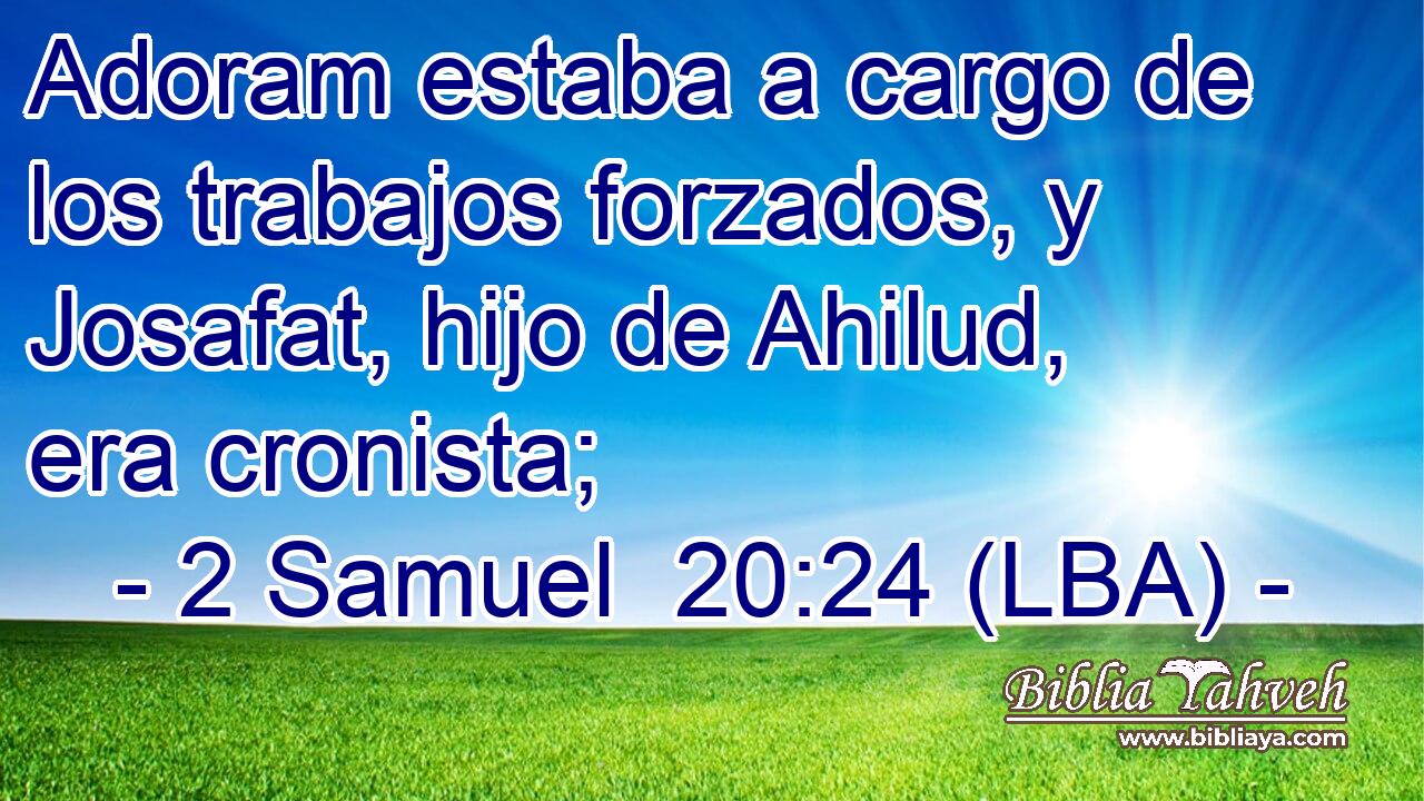 Adoram estaba a cargo de los trabajos forzados, y Josafat, hijo de Ahilud, era cronista;