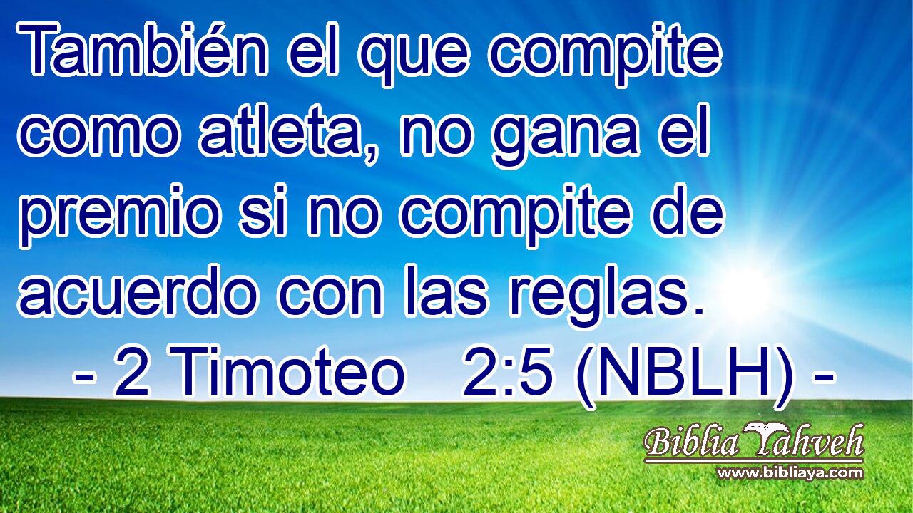  También el que compite como atleta, no gana el premio si no compite de acuerdo con las reglas. 