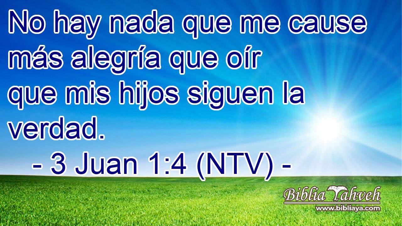 No hay nada que me cause más alegría que oír que mis hijos siguen la verdad.
