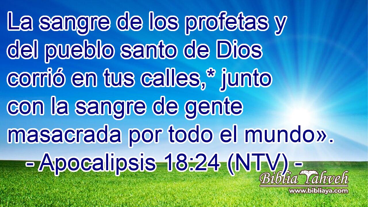 La sangre de los profetas y del pueblo santo de Dios corrió en tus calles,* junto con la sangre de gente masacrada por todo el mundo».