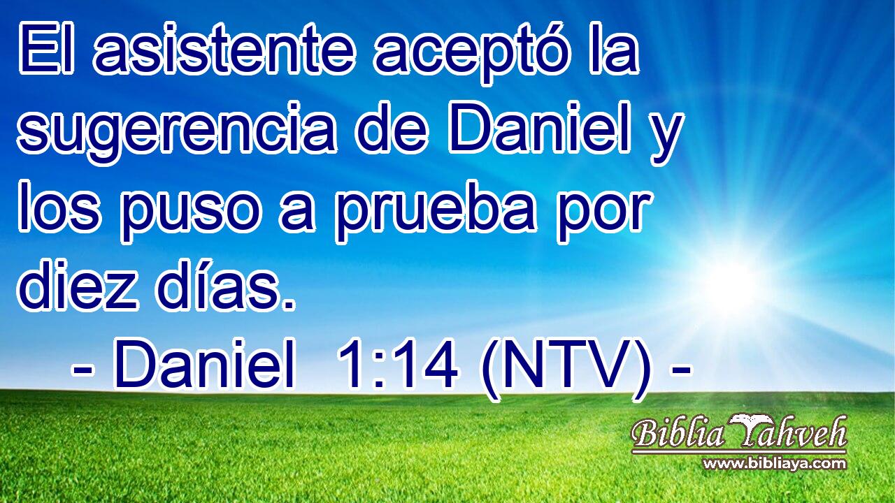 El asistente aceptó la sugerencia de Daniel y los puso a prueba por diez días.