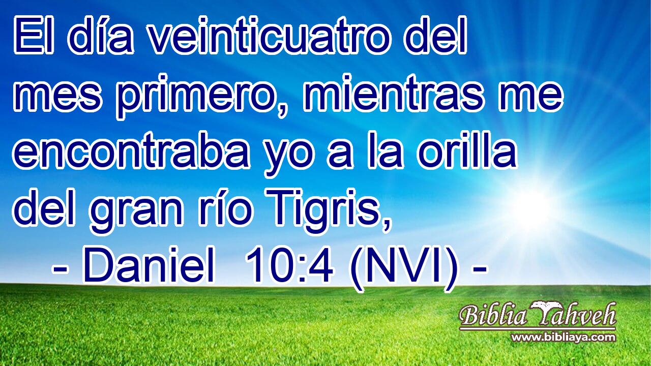  El día veinticuatro del mes primero, mientras me encontraba yo a la orilla del gran río Tigris, 