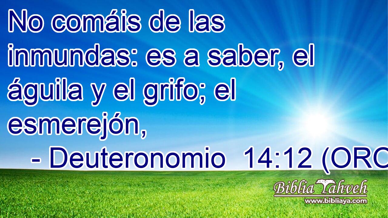  No comáis de las inmundas: es a saber, el águila y el grifo; el esmerejón, 