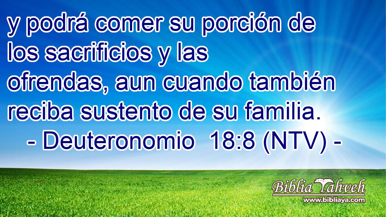 y podrá comer su porción de los sacrificios y las ofrendas, aun cuando también reciba sustento de su familia.