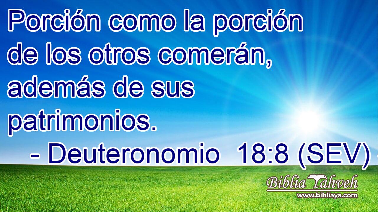 Porción como la porción de los otros comerán, además de sus patrimonios.