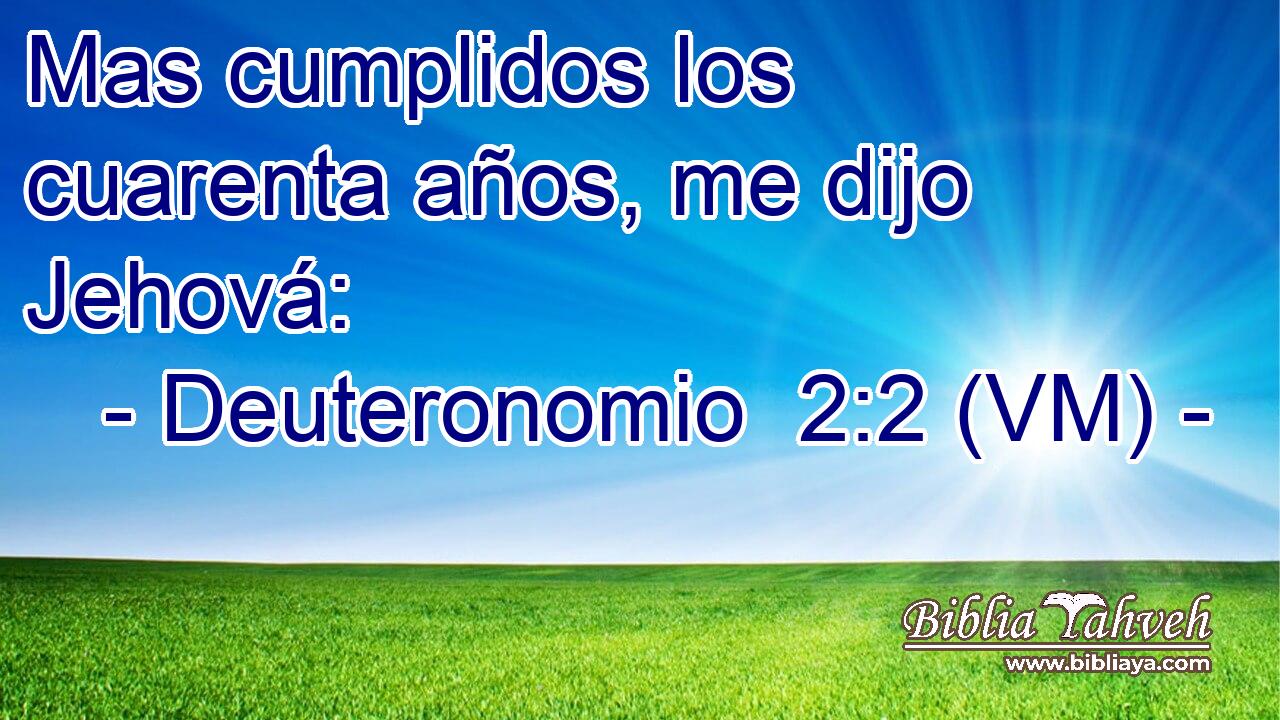  Mas cumplidos los cuarenta años, me dijo Jehová: 