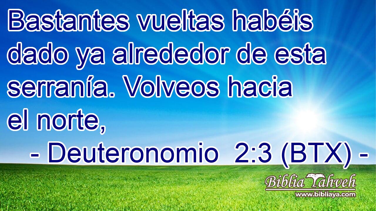 Bastantes vueltas habéis dado ya alrededor de esta serranía. Volveos hacia el norte,
