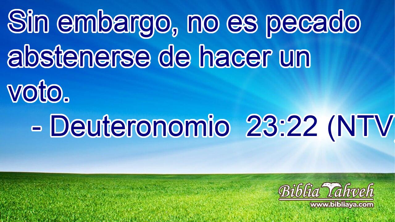 Sin embargo, no es pecado abstenerse de hacer un voto.