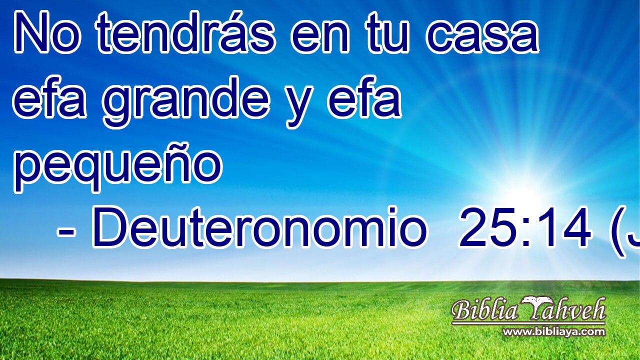 No tendrás en tu casa efa grande y efa pequeño
