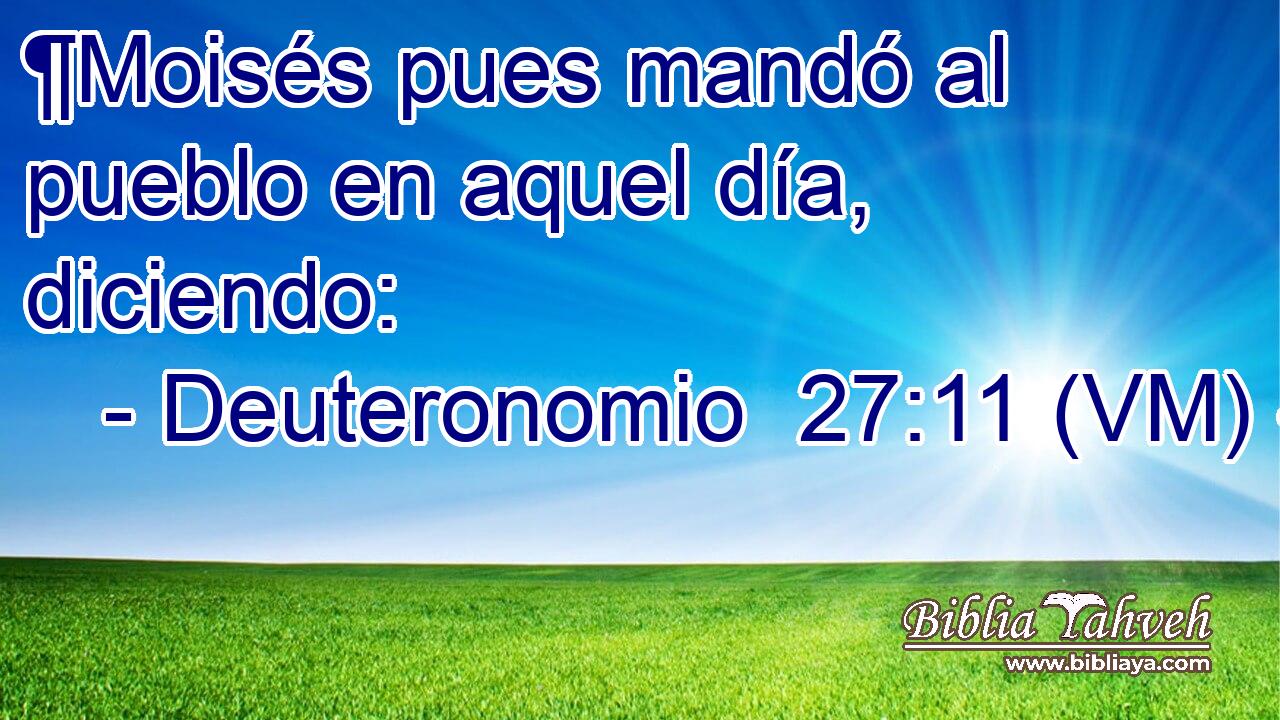  ¶Moisés pues mandó al pueblo en aquel día, diciendo: 