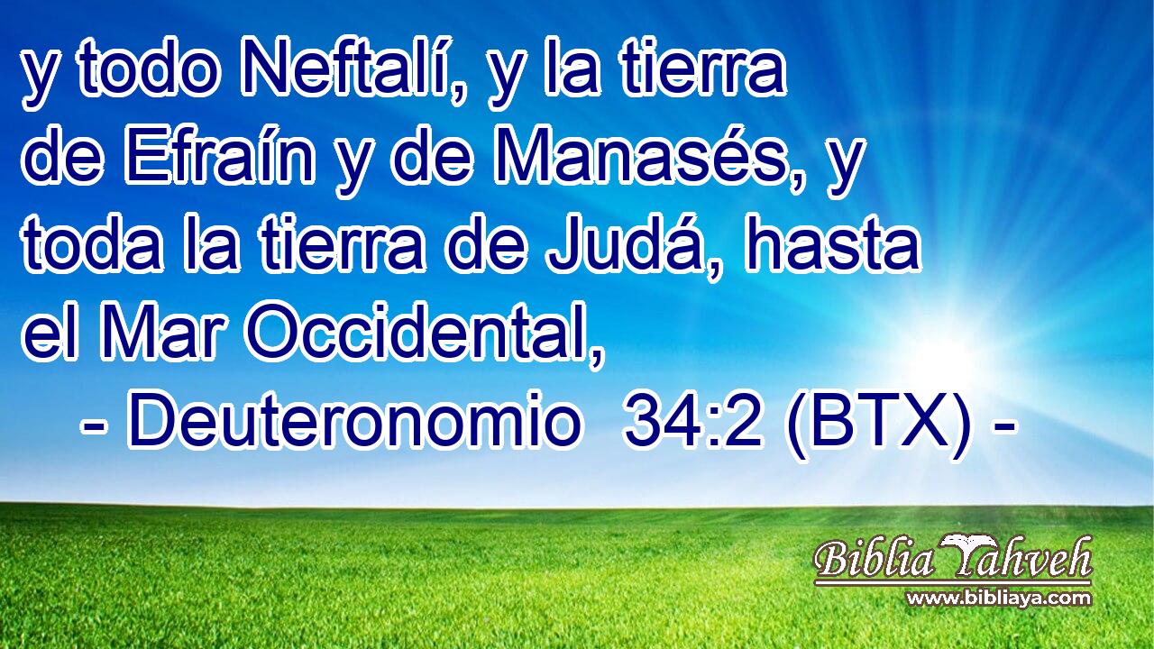 y todo Neftalí, y la tierra de Efraín y de Manasés, y toda la tierra de Judá, hasta el Mar Occidental,